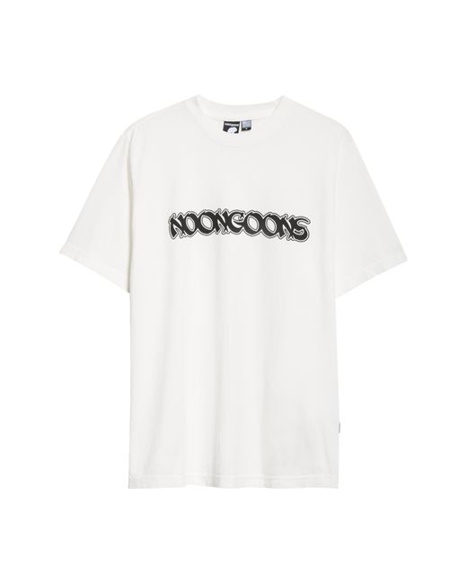 Noon Goons White Chopstix Graphic T-shirt for men