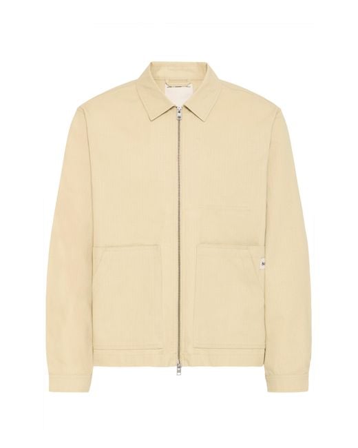 Solid Natural Tywin Cotton Chore Jacket for men