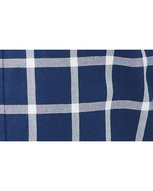 Rodd & Gunn Blue Check Button-down Oxford Shirt for men