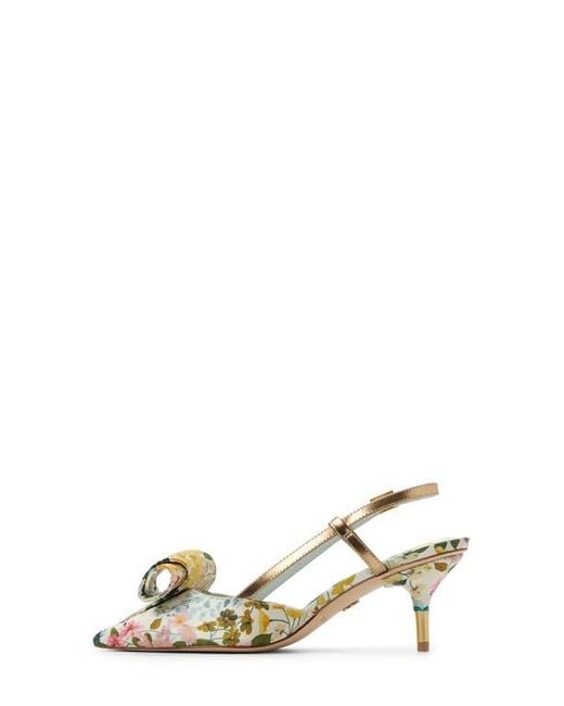 Ted Baker Metallic Romy Pointed Toe Slingback Pump