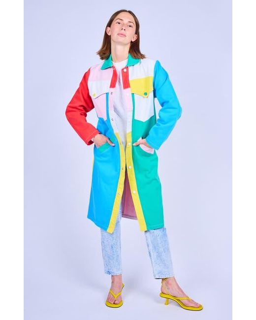 Mokuyobi Blue Denim Duster