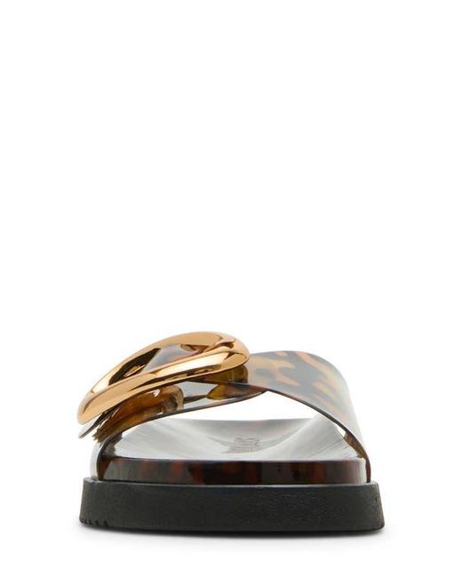 Steve Madden Black Mandie Slide Sandal