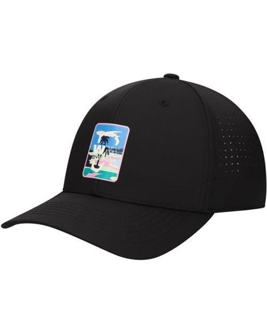PUMA Black Wm Phoenix Open Tech Adjustable Hat for men