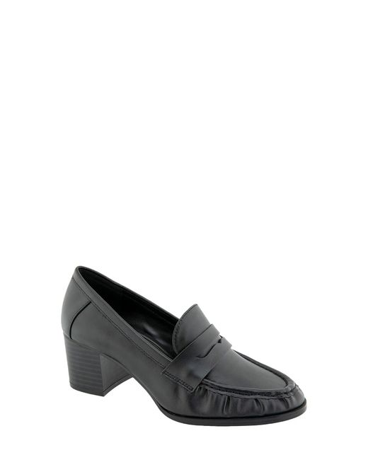BCBGMAXAZRIA Black Koen Loafer Pump