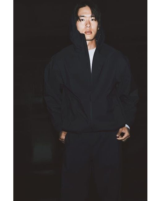 H&M Black Packable Rain Jacket With Stormmove for men