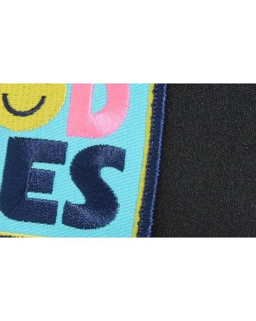 Local Beach Black Good Times Patch Trucker Hat