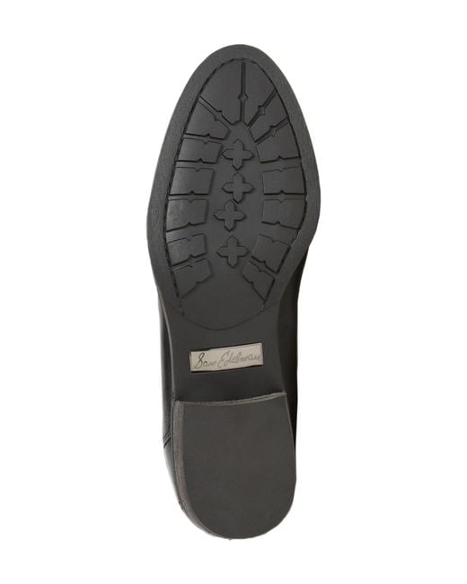 Sam Edelman Black Penny Wide Calf Leather Boots
