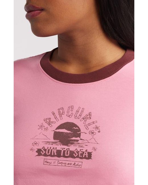 Rip Curl Blue Hookipa Graphic Baby Tee