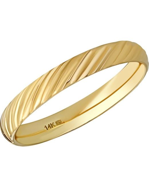 Bony Levy Metallic 14K Stackable Ring (Nordstrom Exclusive)