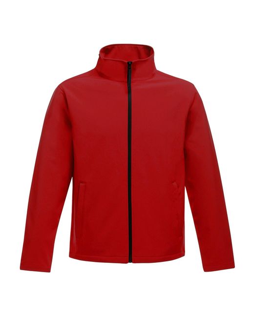 Regatta Red Standout Ablaze Printable Softshell Jacket for men