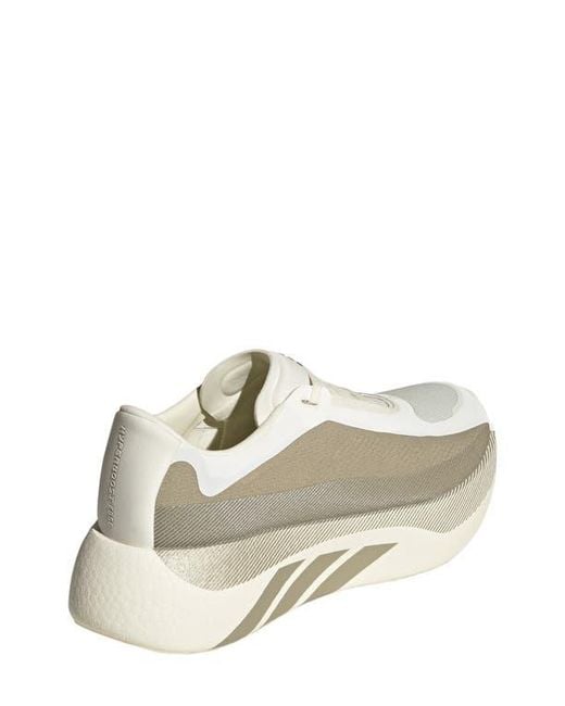 Adidas White Hyperboost Edge Running Shoe for men