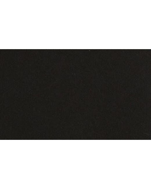 Likely Black Balta Ruffle Hem Mixed Media Cocktail Midi Dress