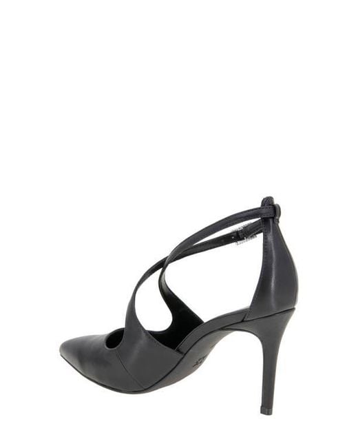 BCBGMAXAZRIA Black Bromi Ankle Strap Pump
