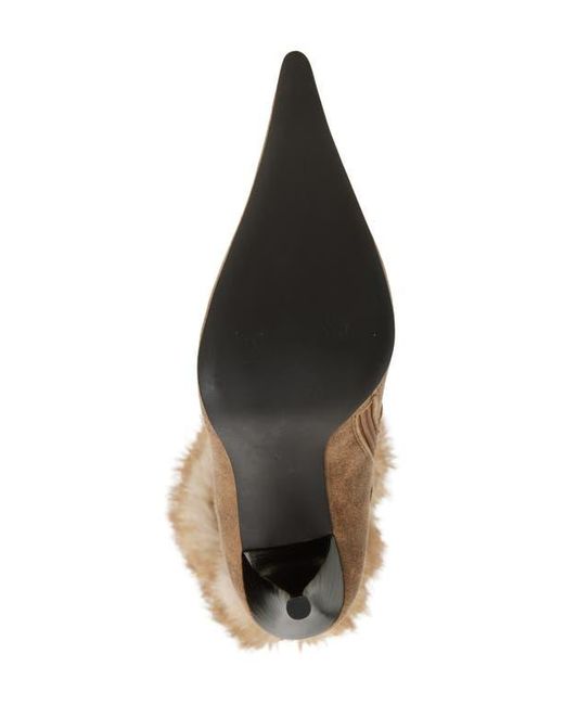 Jeffrey Campbell White Verbier Knee High Boot