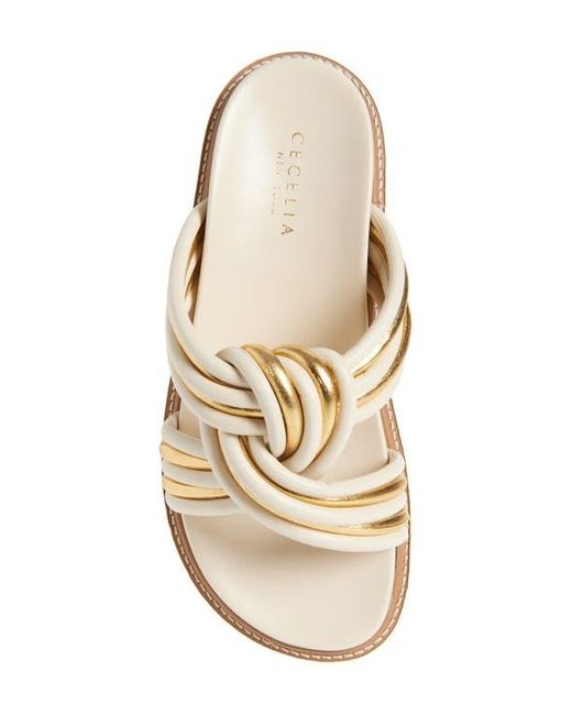 Cecelia New York Natural Marty Platform Sandal