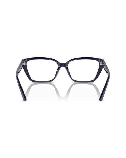 Jimmy Choo Black 55Mm Cat Eye Optical Glasses