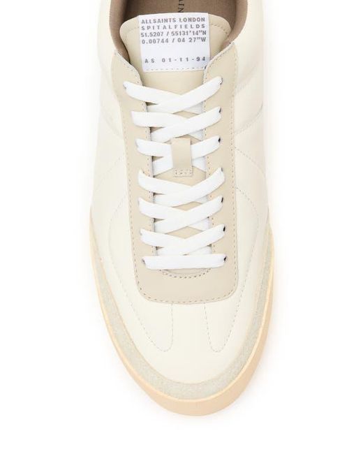 AllSaints White Harry Sneaker for men