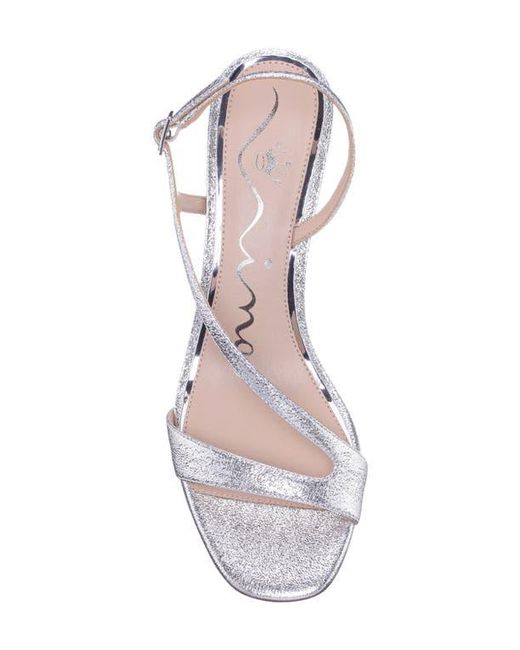 Nina White Bubbles Sandal