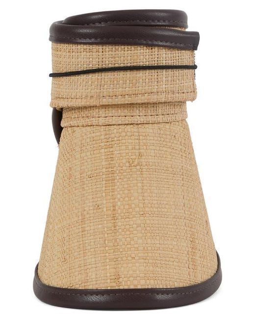 Eugenia Kim Natural Micky Raffia Visor