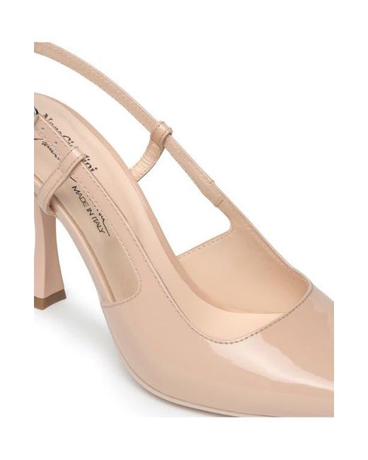 Nero Giardini Pink Pointed Toe Slingback Pump