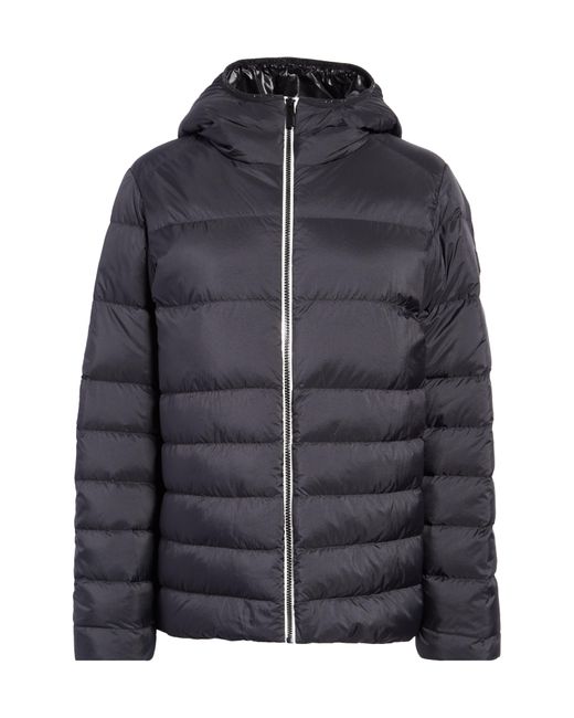 Moncler Pluvis Logo Down Puffer Jacket in Black | Lyst