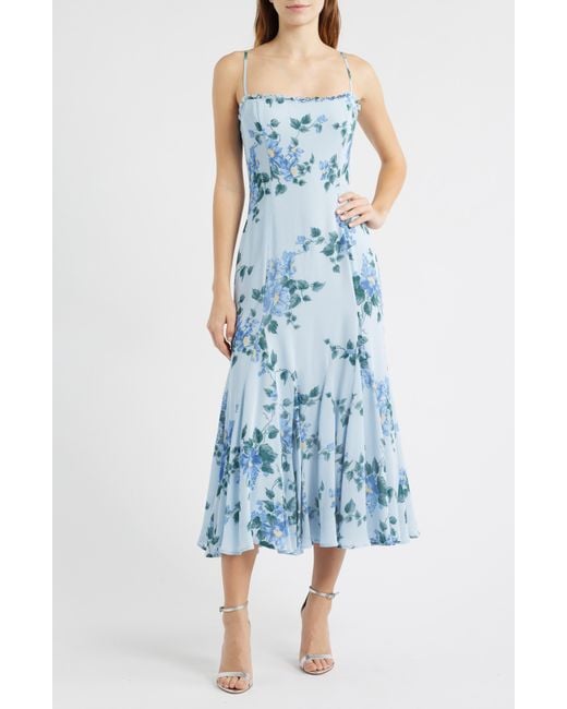 chiffon dress one shoulder KissProm shoulder bridesmaid dress features 20 Best Wedding Guest Kanali K Color:CHAMBRAY BLUE