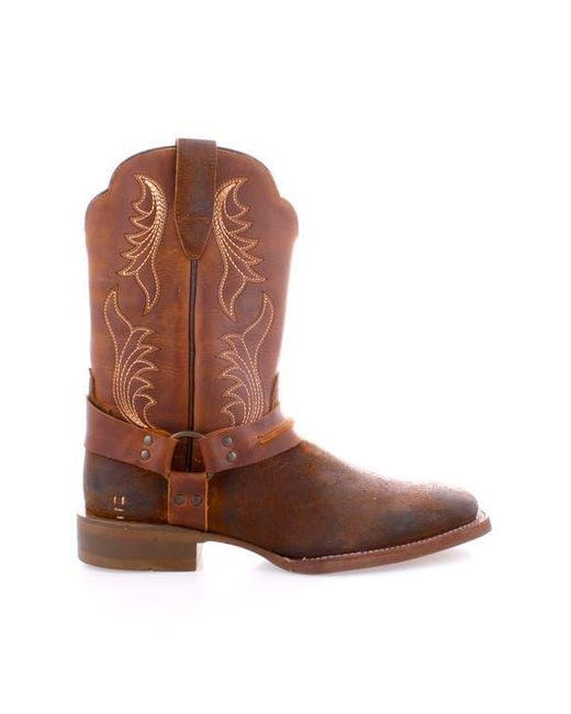 Roan Brown Saga Boot for men