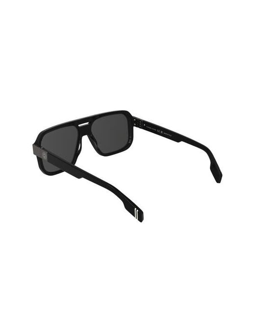 Canada Goose Black 59Mm Modified Rectangular Sunglasses for men