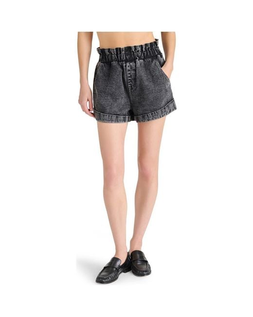 Steve Madden Blue Elare Denim Shorts