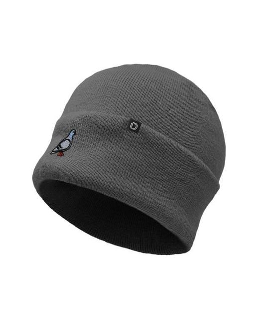 Alix Gray Pigeon Beanie Cap for men