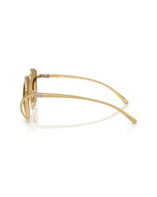 Miu Miu Natural Mu A57S 57Mm Gradient Square Sunglasses