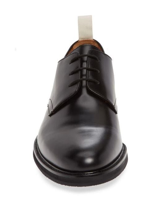 Common Projects Black Standard Plain Toe Derby for men