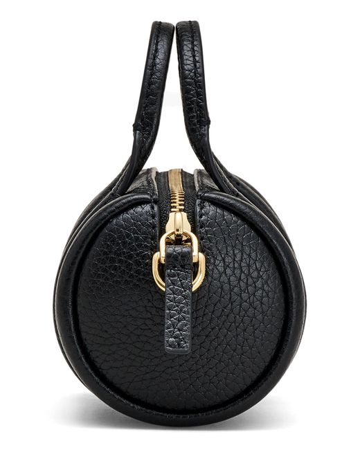 Marc Jacobs Black The Nano Duffle Leather Crossbody Bag
