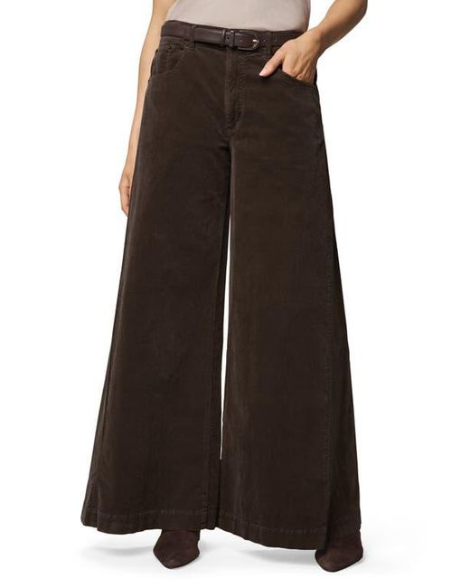 Splendid Brown Monroe Wide Leg Corduroy Pants