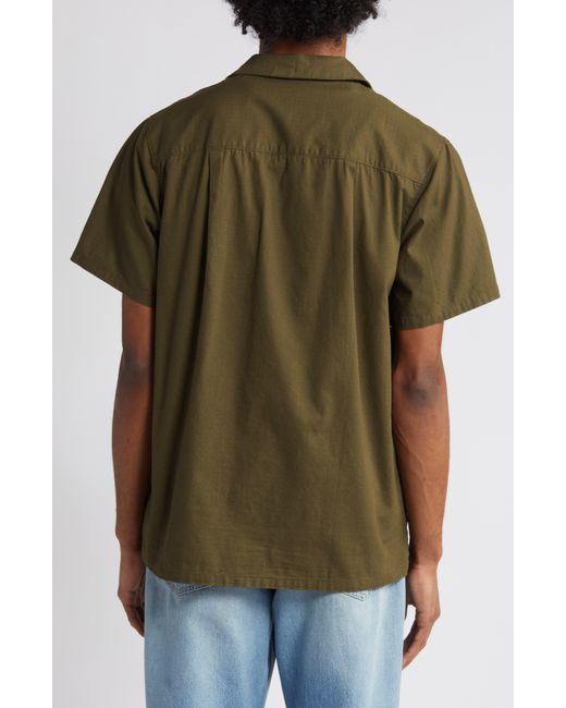 BP. Green Utility Camp Shirt for men