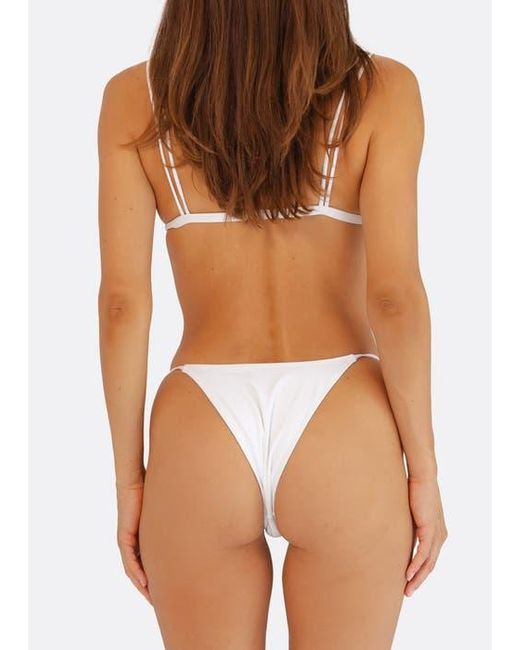 Minimale Animale Brown Vita Brief Bikini Bottom