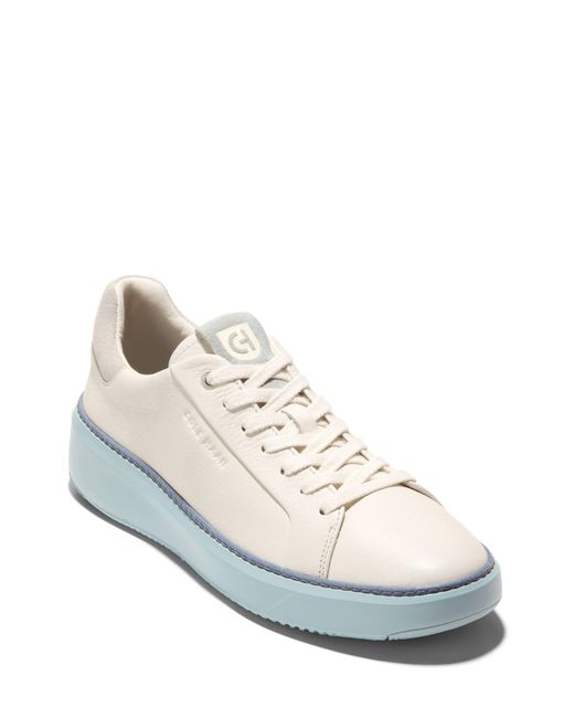 Cole Haan White Grandpro Topspin Sneaker for men