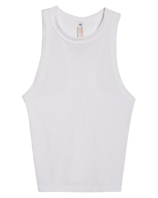 Free People White Dynamite Tank
