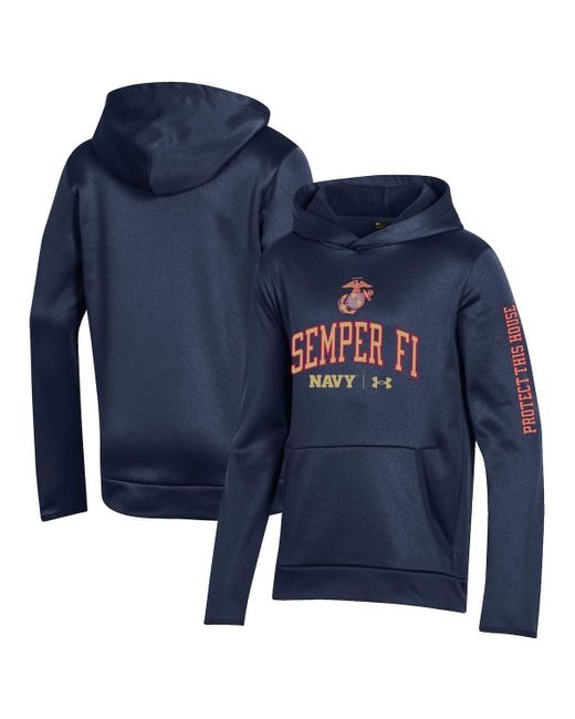 Under armour usmc sweatshirt deals