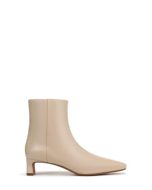 Vince Natural Harlan Square Toe Bootie