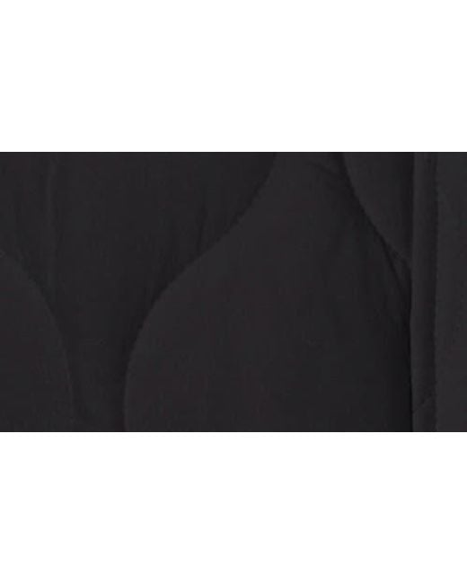 Bernardo Black Beekman Quilted Puffer Vest