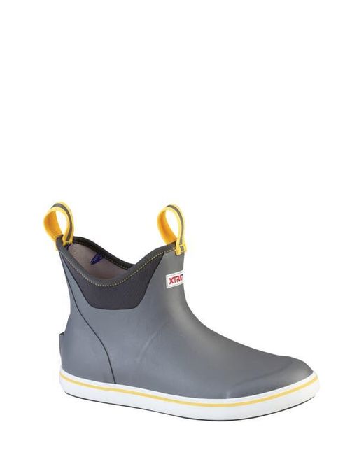 XtraTuf Blue 6-Inch Ankle Deck Boot for men