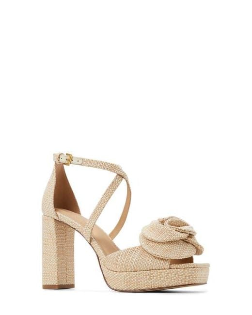 Ted Baker Natural Maddy Rose Platform Sandal