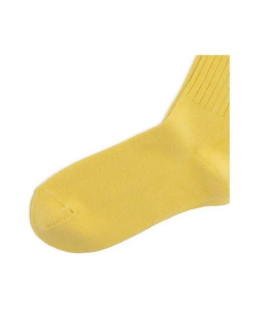 Polo Ralph Lauren Yellow Basic Crew Socks