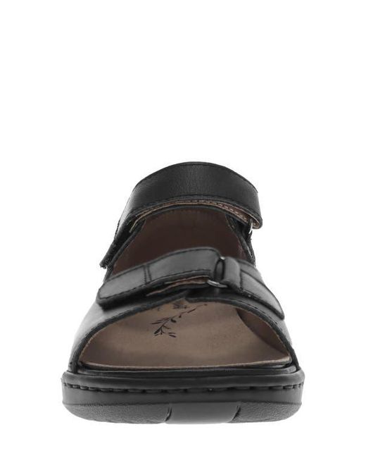 Propet Black Gemma Sandal