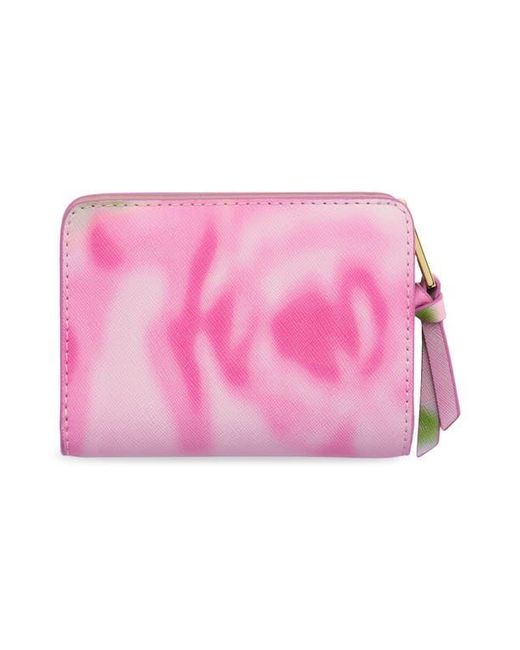 Marc Jacobs Pink The Mini Compact Wallet