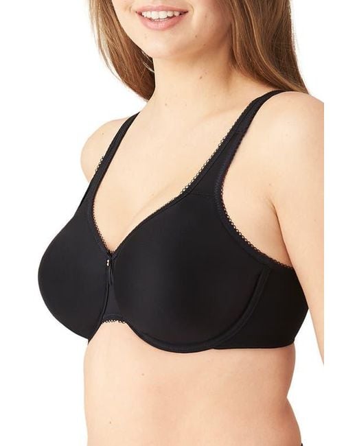 Wacoal Black Basic Beauty Seamless Underwire Bra