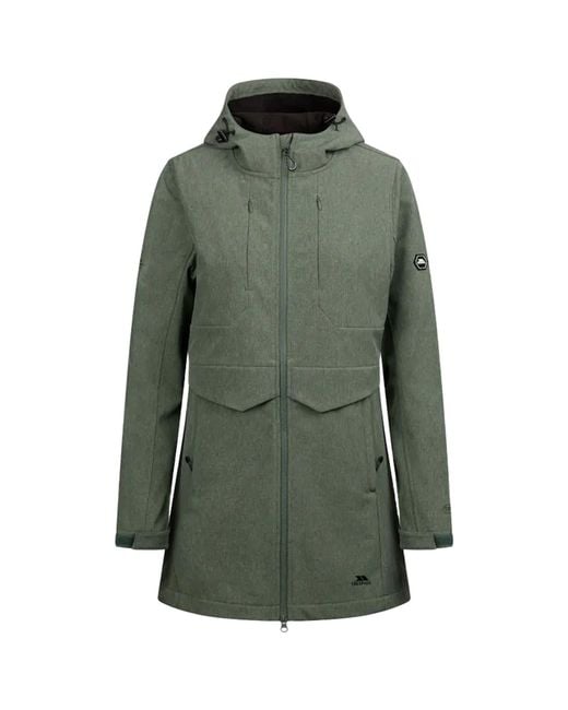 Trespass Green Aylmer Soft Shell Jacket