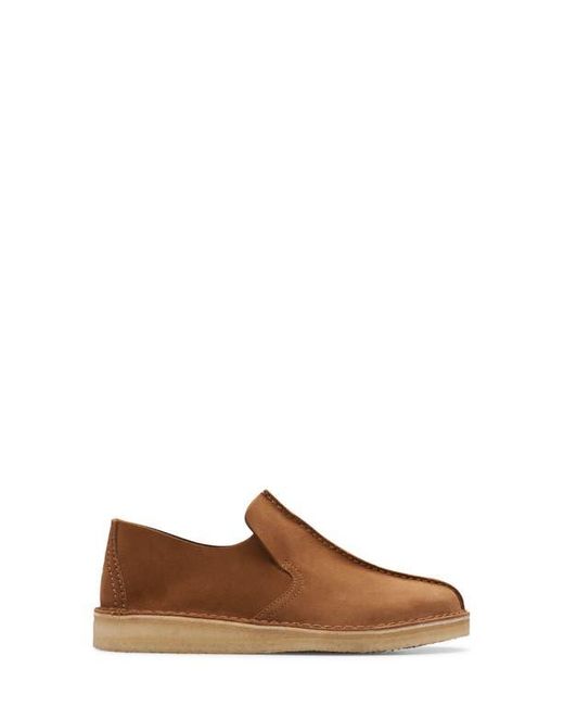 Calzado Hombre Slip On Clarks Desert Mosier Ante Arena Para