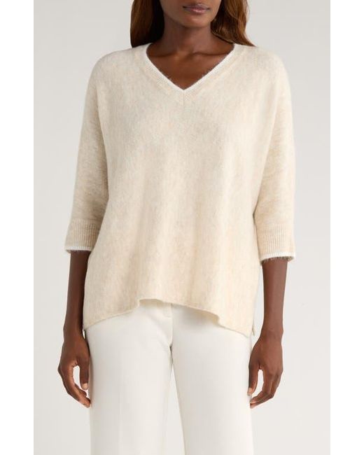 Vince Camuto Natural Dolman Sleeve Sweater